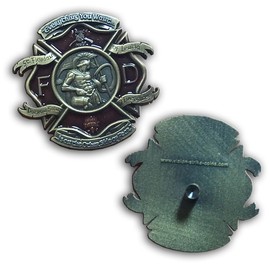 Stay Frosty Enterprises St Florian Firefighter Whatever You Want Golf Ball Marker