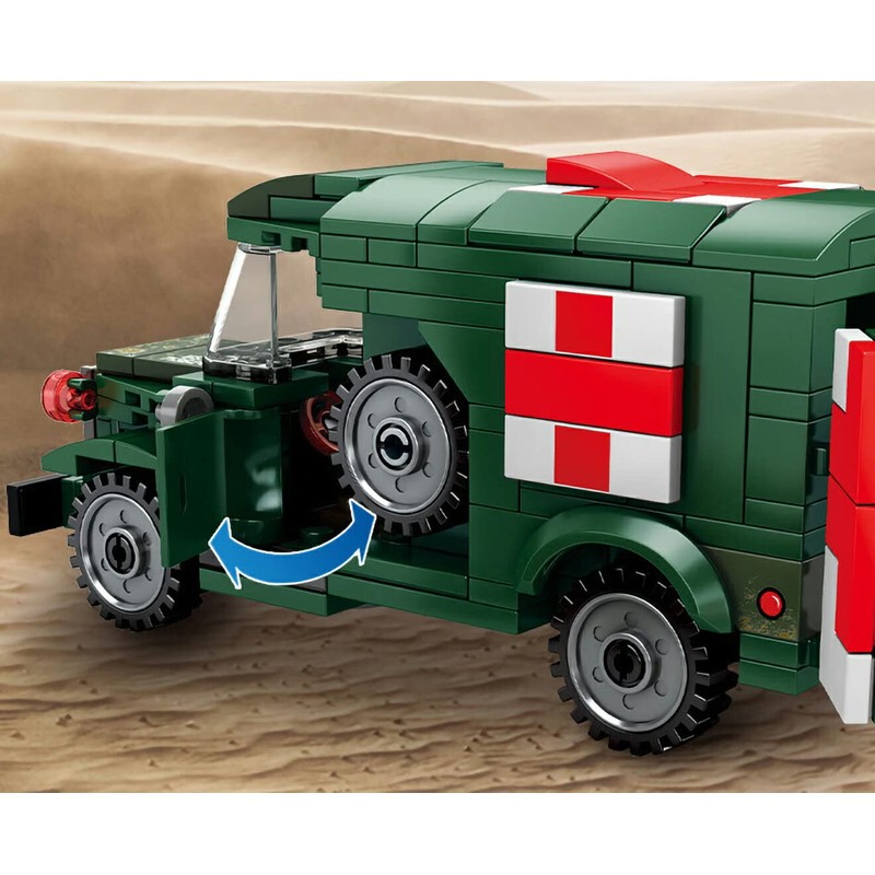 AFM T214-WC54 Field Ambulance 262Blocks