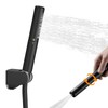 BESy Black Brass 2 In 1 Function Handheld Shower Head