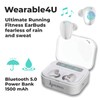 Bushnell Wingman Mini Orange/White GPS Bluetooth Speaker with Wearable4U Ultimate