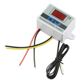XINGYHENG XH-W3001 DC 12V 10A Microcomputer Digital Temperature Controller Digital Display Thermostat Control Switch and NTC 10K Thermistor Sensors Digital Temperature Probe (12V 120W)