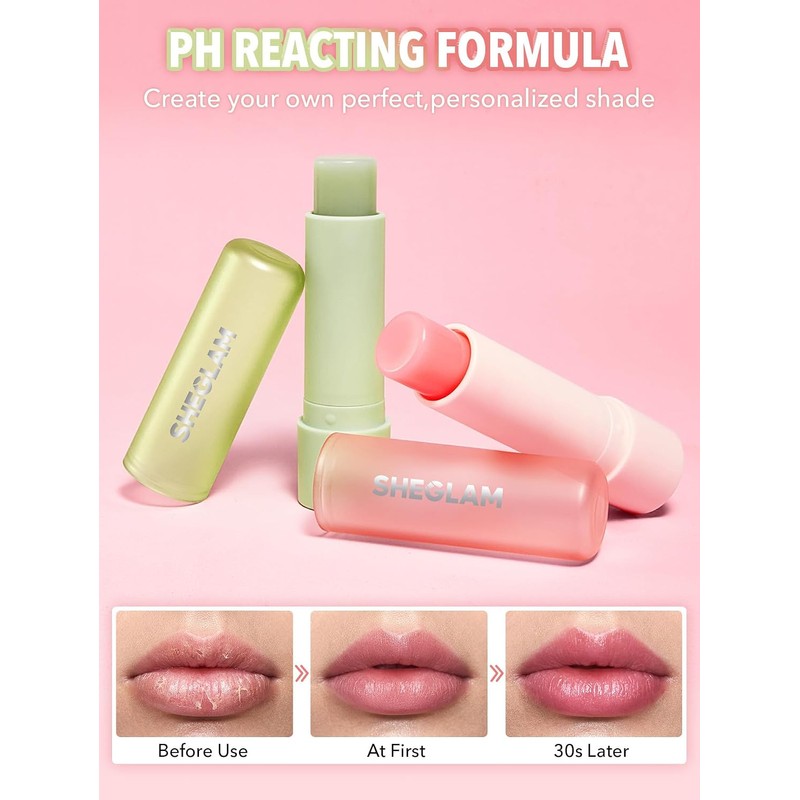 SHEGLAM Barra De Labios Hidratante Que Cambia De Color Pout