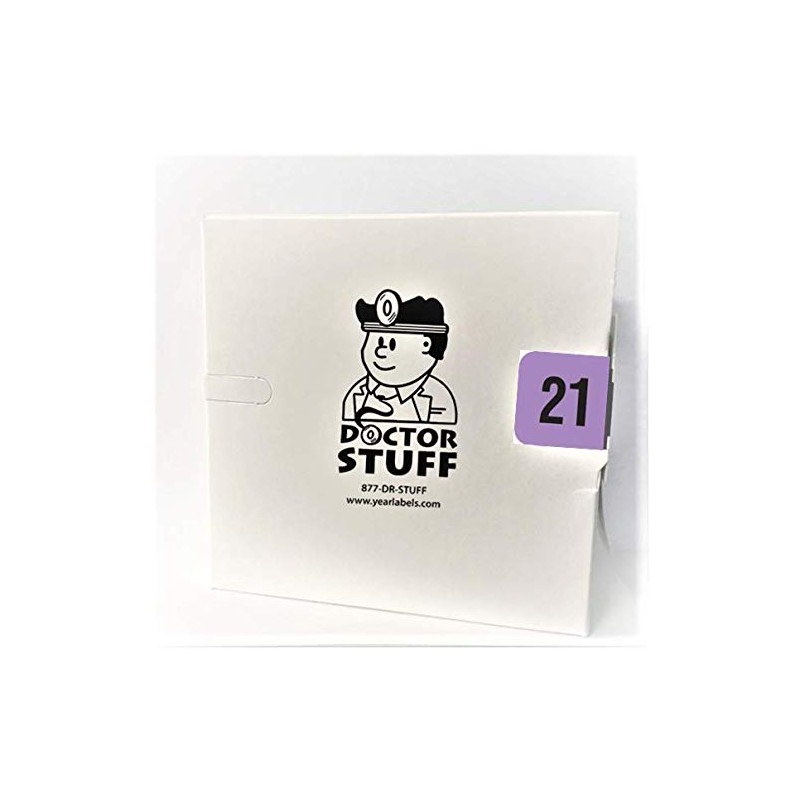 Doctor Stuff - 2021 Year Labels, PMA Compatible Series, Fluorescent