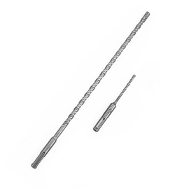 SDS Plus Drill Bit Set for Masonry Drills, Masonry Drills, Cement, Stone and Concrete (8 x 310 mm, 4 x 110 mm)