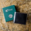 [New model] [British Green] Bridle Leather Bifold Wallet - -