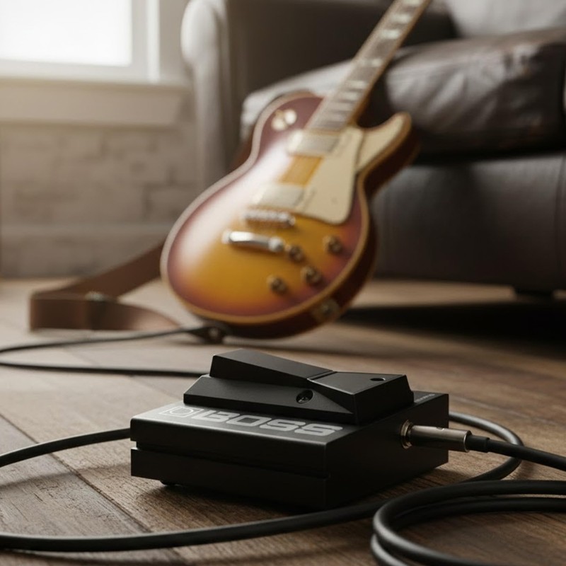 Boss FS-5U Footswitch Bundle with Picks and Austin Bazaar Polishing