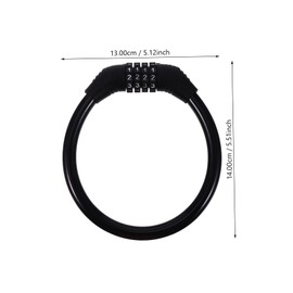 DOITOOL French-Door Refrigerator Lock 4 Password Fridge Lock Child Proof Locks for Baby Safety Baby Safety Refrigerator Lock