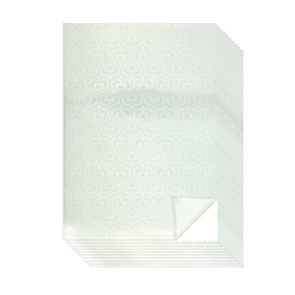 Evergreen Goods A4 Holographic Vinyl Translucent Printable Inkjet and Laser Compatible Waterproof Gloss Perfect for Silhouette Cutters Stunning Designs