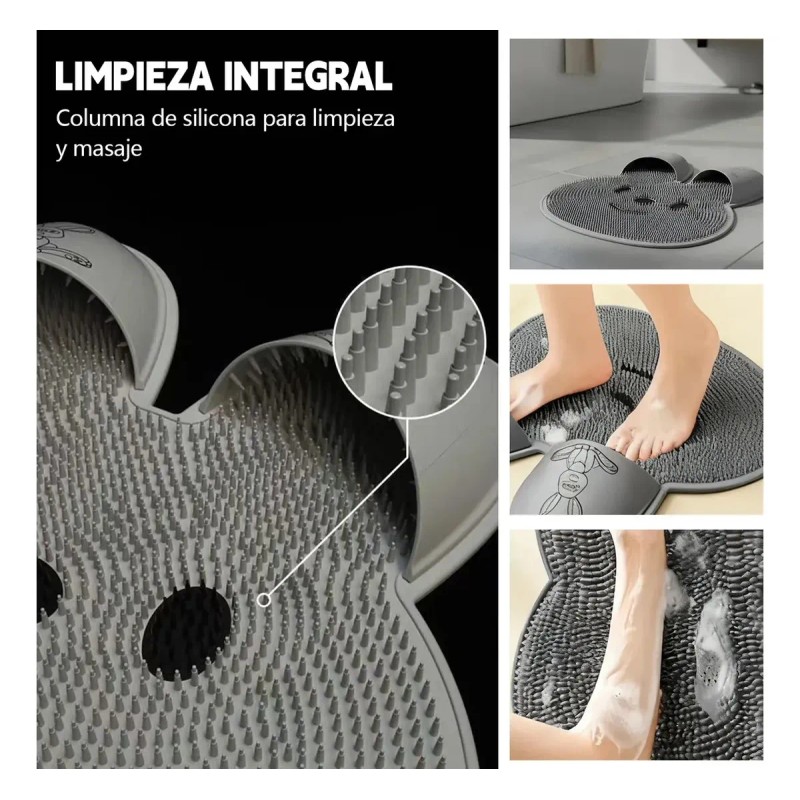 Alfombrilla De Masaje De Silicona Antideslizante Para Baño