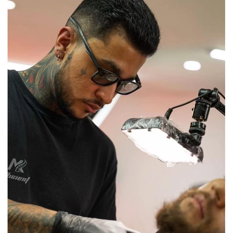 Portable Tripod, Polarized LED Tattoo Work Light Specialized Tripod –