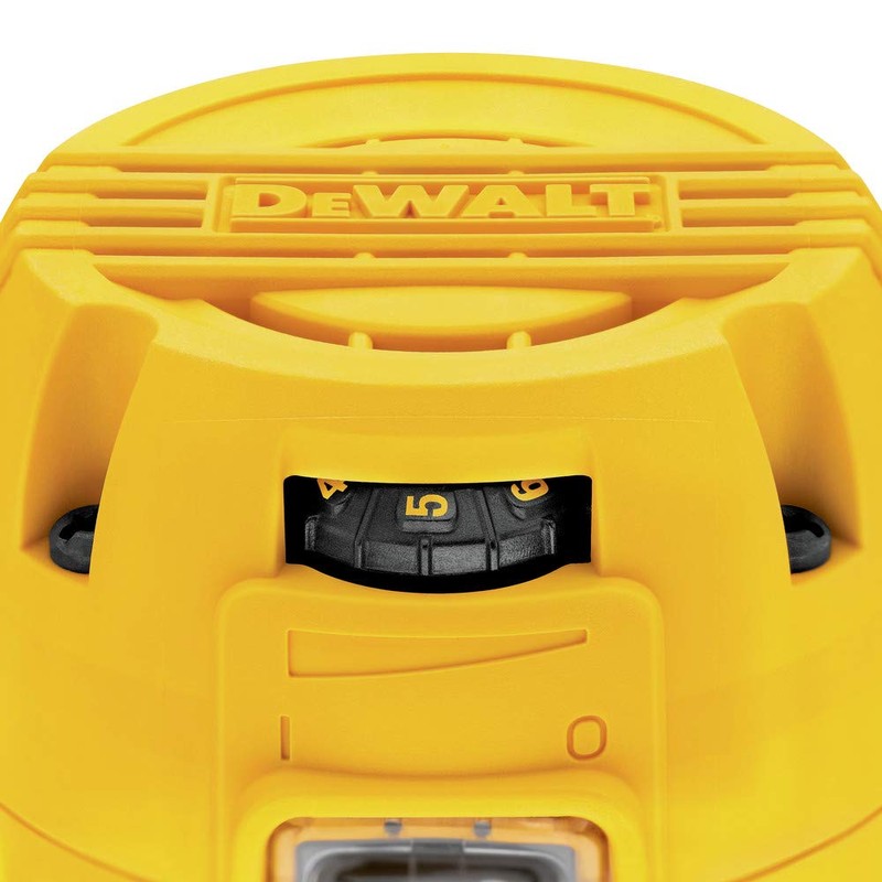 DEWALT Router, Fixed Base, 1-1/4 HP, 7.7-Amp, Variable Speed Trigger,