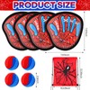 PINjiaju Spider Velcro Ball and Catch Game,Toss and Catch Ball