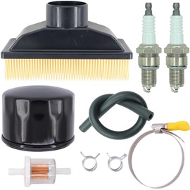 11013-0727 Air Filter Tune Up Kit Fits for Kawasaki FR600V FR541V 4-Cycle Engines Parts Replaces 11013-7050 11013-0727 999990383 KM-11013-0727 KM-11013-7050 KM-99999-0383 with 49065-7007 Oil Filter