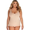 Yours Curve Nude Seamless Control Vest Top - Women's -