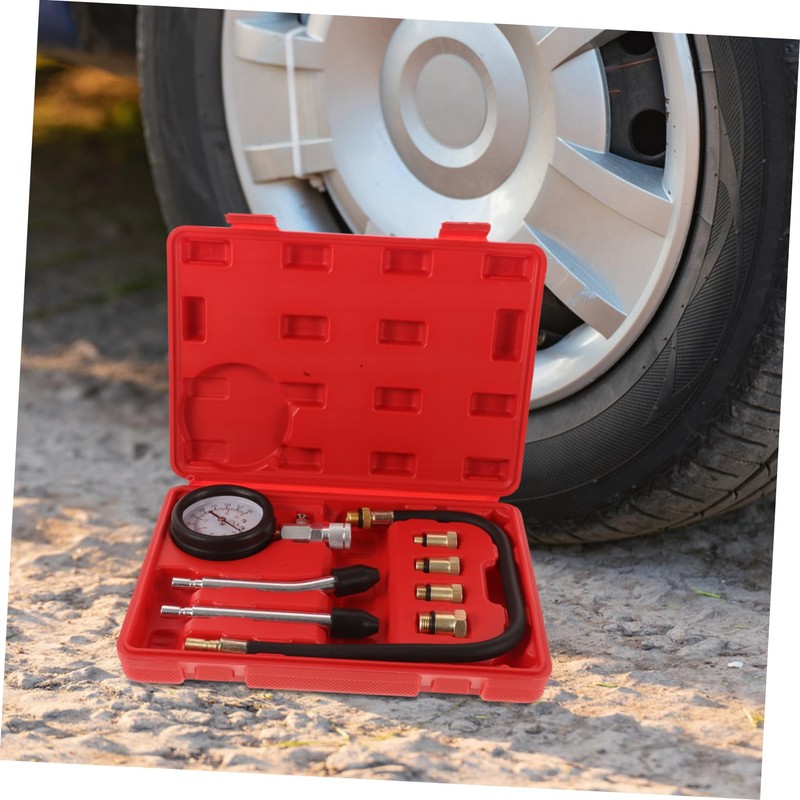 iplusmile 1 Set Car Pressure Gauge Automotive Tool Tester Kit