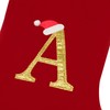 Dbfengbilian 20 Inches Christmas Stockings with Customizable Letters, Large Christmas