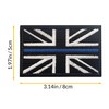J.CARP 2Pcs British Union Jack Patch Tactical United Kingdom Flag
