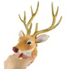 Gadpiparty Deer Head Wall Decor Deer Antler Wall Sculpture Fake