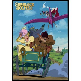 Wooden Laminated Board Studio Ghibli Sherlock Holmes (Sherlock vs Moriarty)