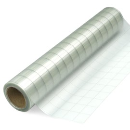 Styletech Clear Vinyl Transfer Tape Roll 12" x 30 FEET Clear Transfer Tape w/Grid | Perfect Alignment for Cricut, Silhouette Cameo, Craft Cutters, Signs and Plotters Turner Moore Edition