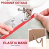 PATIKIL Elastic Bands 6mm x 45 Meters, Polyester Flat Elastic