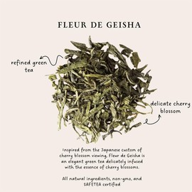 Palais des Thés - Geisha Flower - Green Tea & Cherry Blossom- 3.5oz Loose Leaf Metal Gift Tin