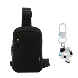 RNSKFG 1 Multi-Functional Cloth Bag And 1 Pendant, Simple And Versatile Waist Bag, Waterproof Storage Bag, Suitable For Travel, Work, And Shopping.