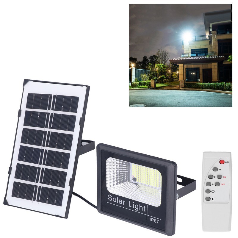 100LED Outdoor Solar Flood Light IP67 Waterproof Solar Wall Lamp