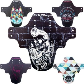 XMTBSTYLE Mountain Bike Accessories - Mudguard MTB 29 27.5 26 20 Inch - Mudguard Mountain Bike 29 - Electric Bicycle - Road Bike - Universal - Front Rock