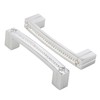 LANC Chrome Crystal Cabinet Pulls Kitchen & Bathroom Cabinet Hardware
