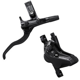 Shimano, Deore BL-M4100 / BR-MT420, MTB Hydraulic Disc Brake, Rear, Post Mount, Disc: Not Included, Black