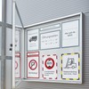 magnetoplan 1130312 Magnetofix Magnetic Frame A4 Black Pack of 5
