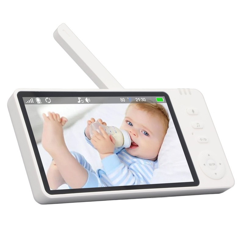 5 Inch HD Screen Baby Camera Monitor Night Vision Sound