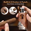 Joyoldelf Cigar Torch Lighter Quad Flame - Refillable Jet Butane