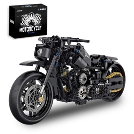 MJDDJA 1:8 Motorcycle Building Set for Adults, Building Blocks for Adults, Collectible Toy for 14 15 16+ Years Old Boys, Teenage Boys Gifts on Birthday(579PCS)