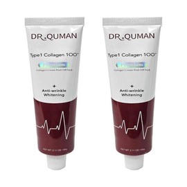 Dr. Qman Collagen Cream Pack Season 2 Type 1 Premium 60g 2pcs (AD) / 닥터큐먼 콜라겐 크림팩 시즌2 타입원 프리미엄 60g 2개(AD)