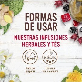 Té Restore & Renew Cúrcuma Manzanilla Nature's Heart 6 Cajas