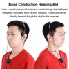 Bone Conduction Headsets Hearing Aids Headphones Audiphone AUX IN for