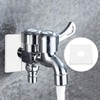 Ymapinc 2-Pack Plumbing Cover Plates, 1.1-Inch Diameter Hole, ABS Escutcheon