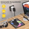 Offgridtec Universal Travel Adaptor Worldwide 3 x USB-A and 1