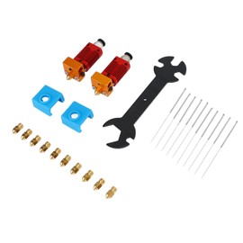 Extruder Hotend Nozzle Cleaning Kit with MK8 Nozzle Needle 5 in 1 Wrench for Ender 3 Pro V2