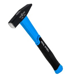 REAL STEEL 21 Oz Blacksmith Hammer Small Construction Jacketed Graphite Tools Sheet Metal Hammer 0554