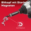 Geinxurn 25 mm/50 mm Mixing Bit Set 66 Pieces (PH/PZ/TX/Hex/SL)