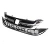 ECOTRIC Front Upper Bumper Hood Grill & Lower Mesh Chrome