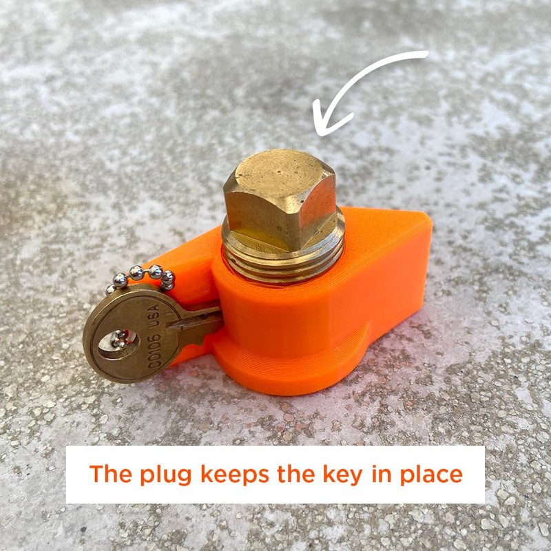 PlugKeyper Boat Drainplug Reminder and Wrench