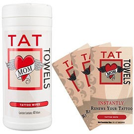 Tat Towels (NEW!) A Better Way to Moisturize and Enhance Your Tattoos Canister & Individual Packs Per Order **On Sale**