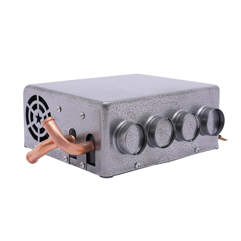 BIXIBIN Universal Under Dash Heater, 12V Auxiliary Heat Defroster w/Speed