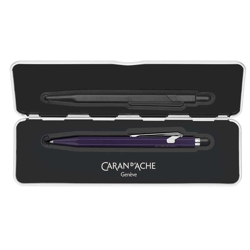 Caran D'Ache LIMITED EDITION LIMITED EDITION DARK PURPLE PEN WITH