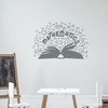 Large Vinyl Wall Decal Mathematics School Math Symbols Book Teen