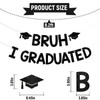 Bruh I Graduated Banner - Bruh You Did It Sign,